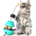 Free Sample Turntable Toy Leaking Food Ball Funny Cat Stick Self Enjoy Cat Toys